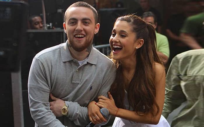 fans blame aiana for mac miller